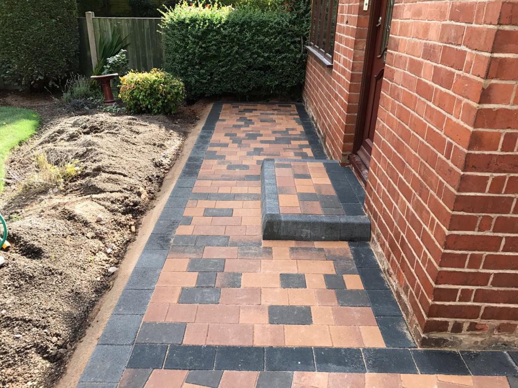 Repointing Brickwork and a block paving path