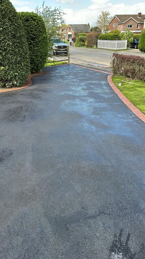 Asphalt Driveway newly completed