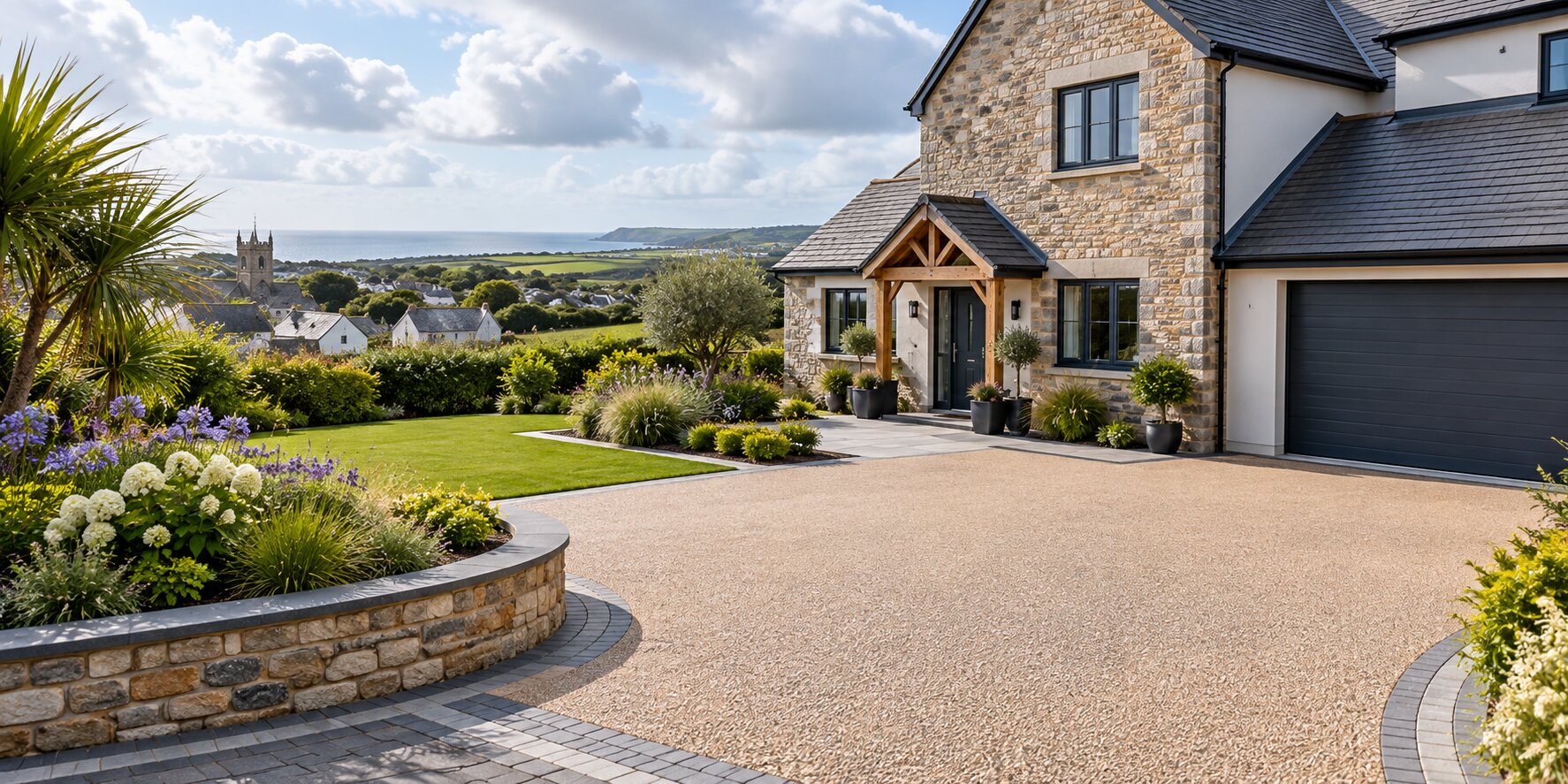 Gravel-driveways